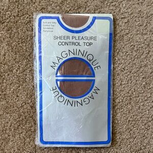 Sheer Pleasure Control Top Pantyhose - Brown